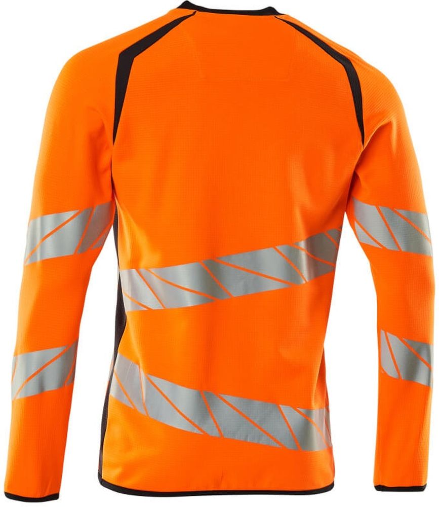 MascotSweatshirtAccelerateSafe19084-781Hi-visOrangeSchwarzblau-XXL