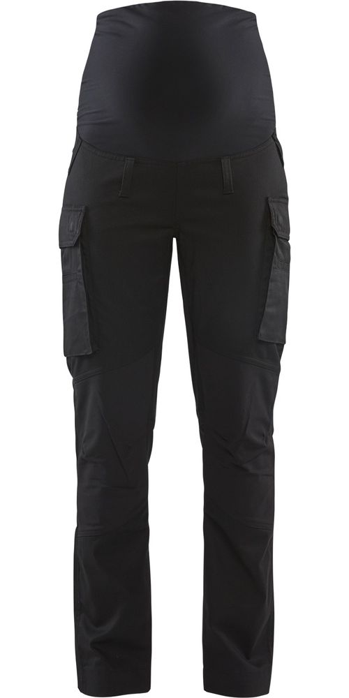 BlklderDamenArbeitshoseServiceUmstandshosemitStretch71011830Schwarz-L