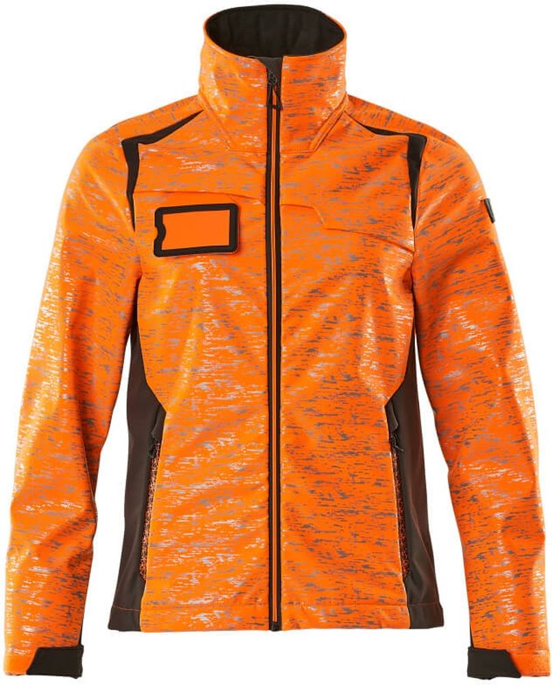 MascotDamenSoftshellJackeAccelerateSafe19212-291Hi-visOrangeDunkelanthrazit-XXL