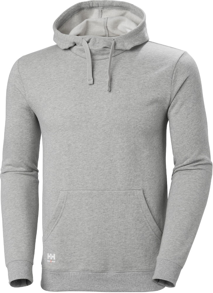 HellyHansenClassicHoodieMidGrey-XS