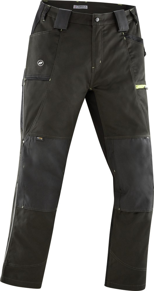 TerraxWorkwearArbeitshoseDunkelgrnLimette