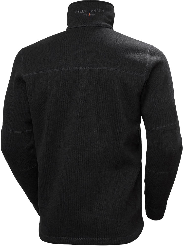 HellyHansenFleecejackeKensingtonKnitFleeceJacketBlack-XS