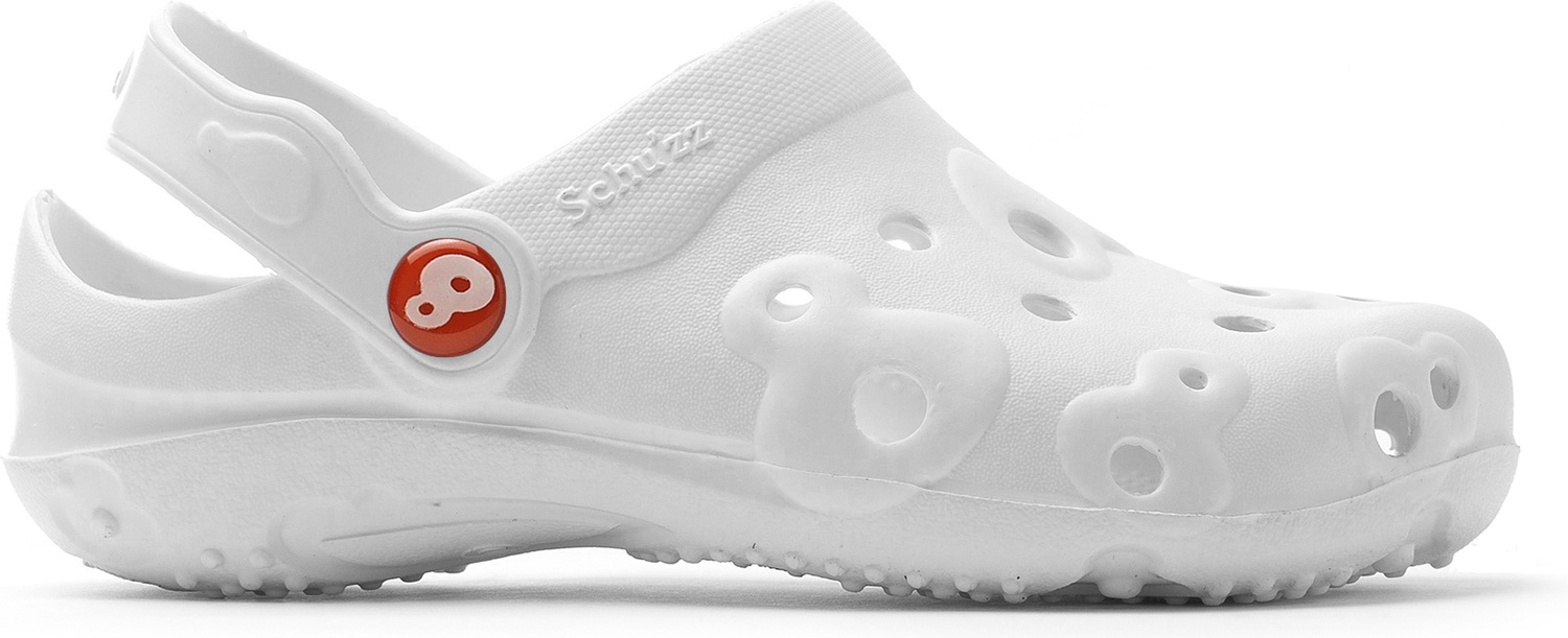 SchuzzSchuzzKinderClogBadeschuheGlobuleBbuniBlancWei
