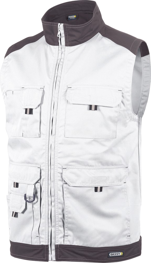 DassyZweifarbigeSommerwesteFaroPESCO61WeiZementgrau