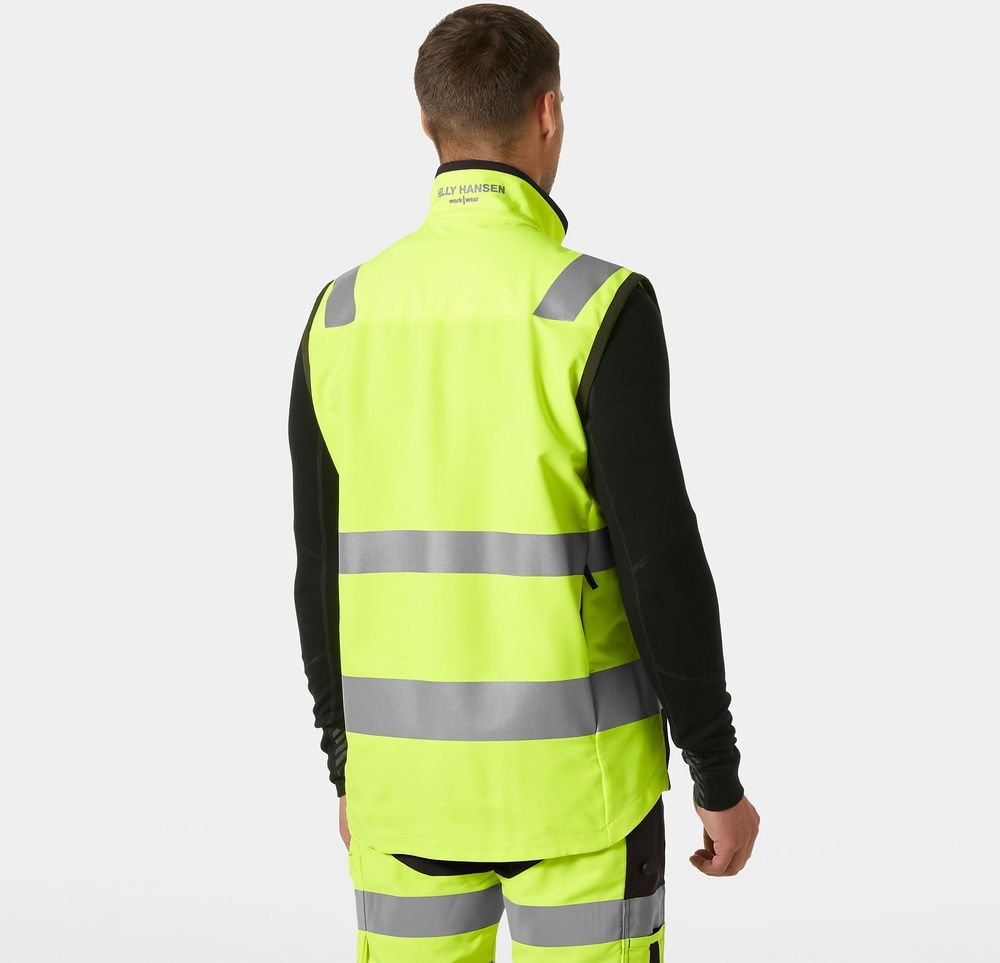 HellyHansenWesteAlna4XTechVest74030YellowEbony-XS