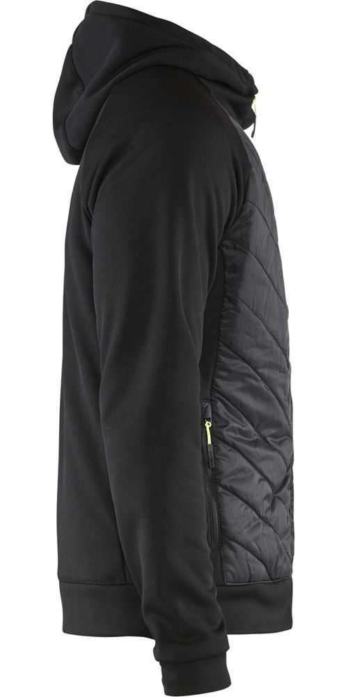 BlklderHybridSweater34632526SchwarzHighVisGelb-4XL