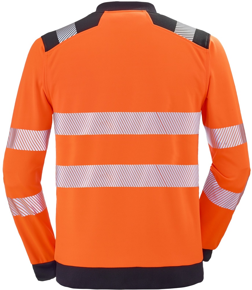 CepovettSweatjackeVallouise9S03FluoOrangeBlack-XXL