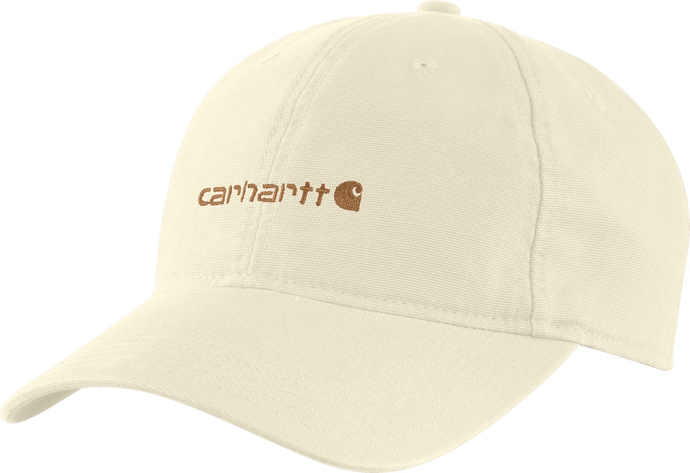 CarharttCanvasEmbroideredGraphicCap106810UndyedEcru