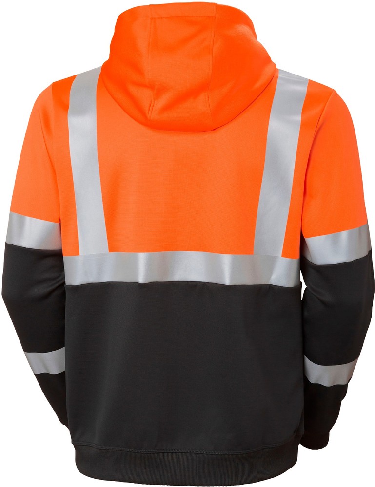 HellyHansenAddvisZipHoodieCl1OrangeEbony-XS