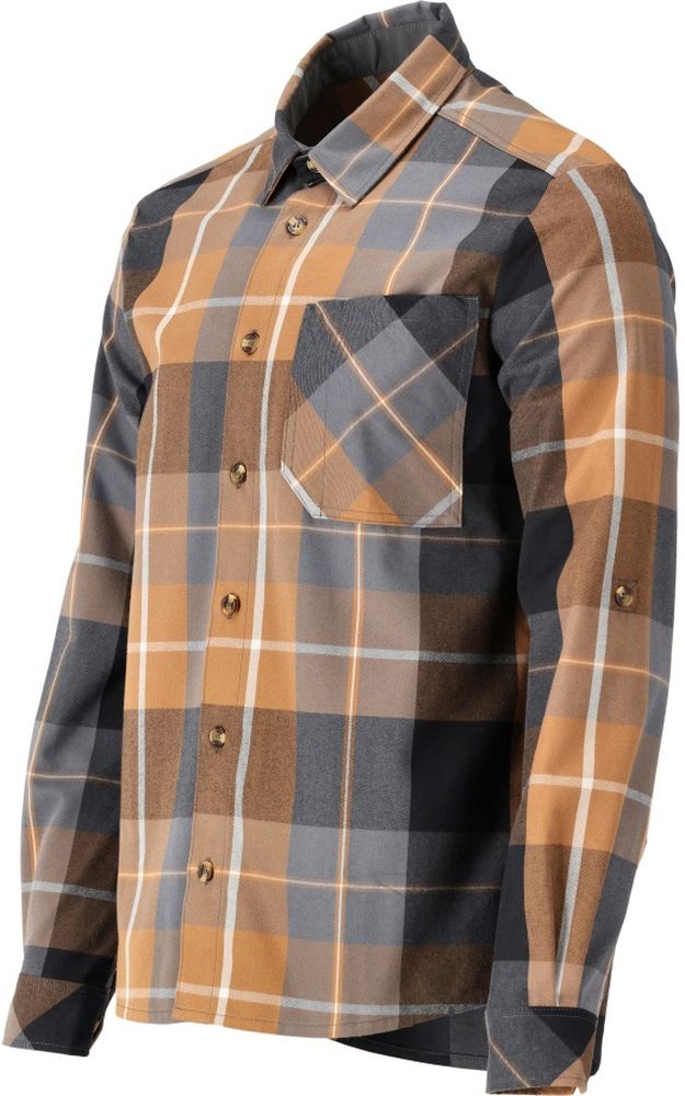 MascotHemdCustomized22904-446Nussbraun-kariert-XXL