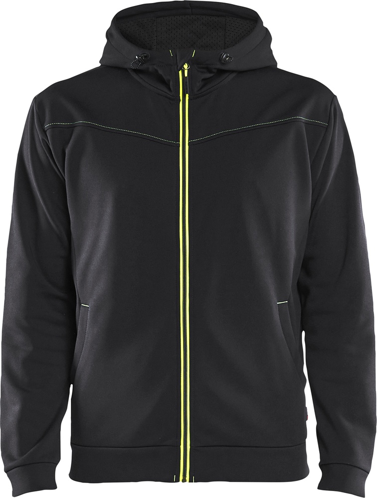 BlklderArbeitsjackeKapuzenjacke33632526SchwarzHighVisGelb-4XL