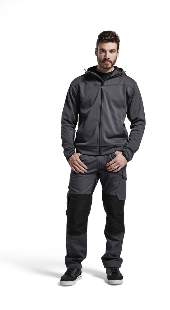 BlklderArbeitshoseServicemitStretch14951330MittelgrauSchwarz-C146