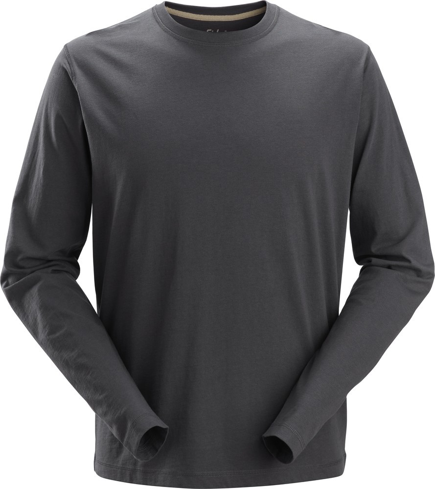 SnickersLongsleeveLangarmT-ShirtStahlgrau SnickersLongsleeveLangarmT-ShirtStahlgrau