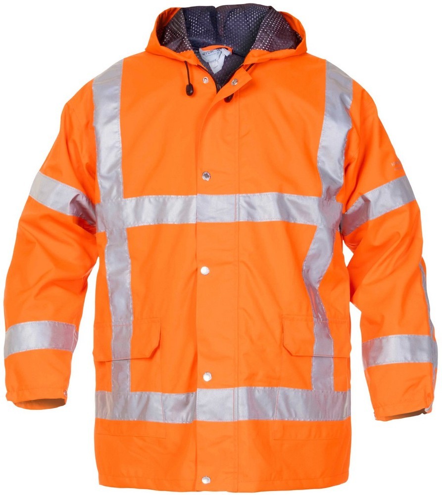 HydrowearArbeitsjackeRegenjackeUitdamNeonorange-3XL