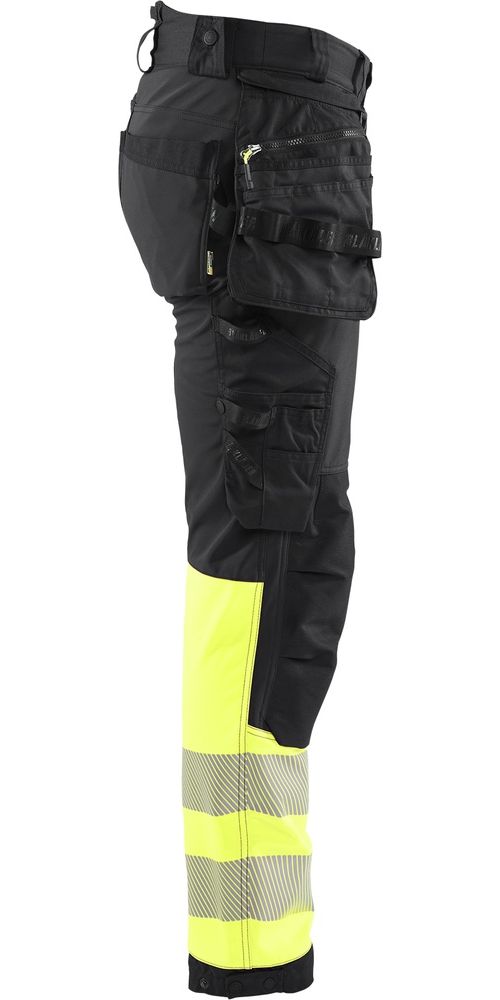 BlklderArbeitshoseHighVisSoftshell18212513SchwarzHighGelb-C146