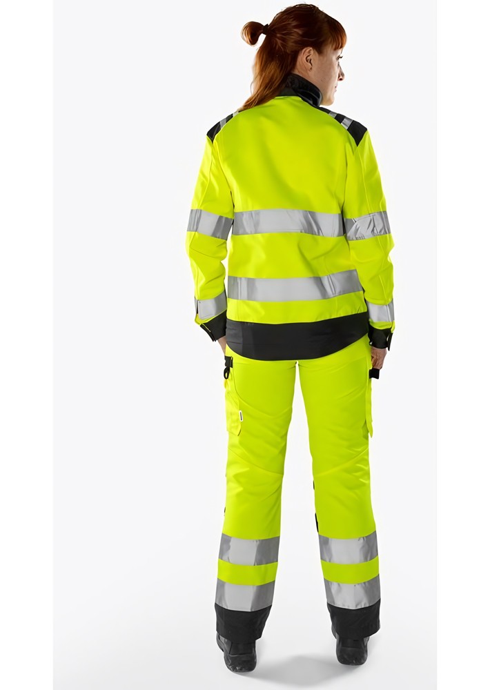 FristadsHighVisGreenJackeDamenKl34068GPLUWarnschutz-GelbSchwarz-M FristadsHighVisGreenJackeDamenKl34068GPLUWarnschutz-GelbSchwarz-M