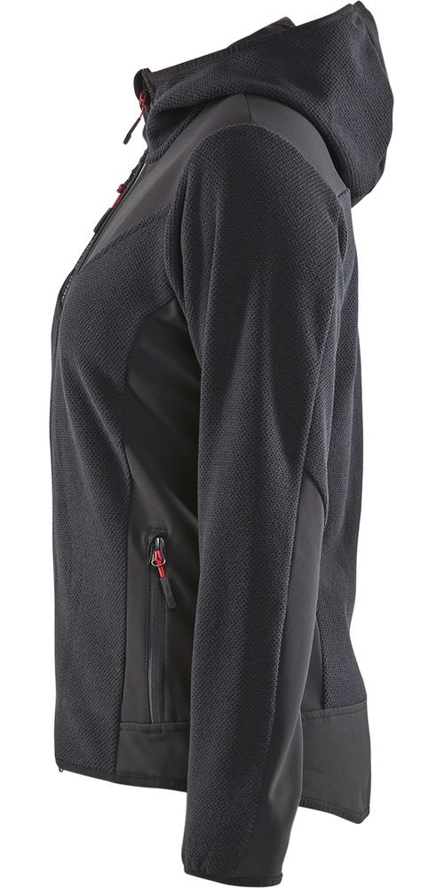 BlklderDamenArbeitsjackeStrickjacke59412536DunkelgrauSchwarz-L