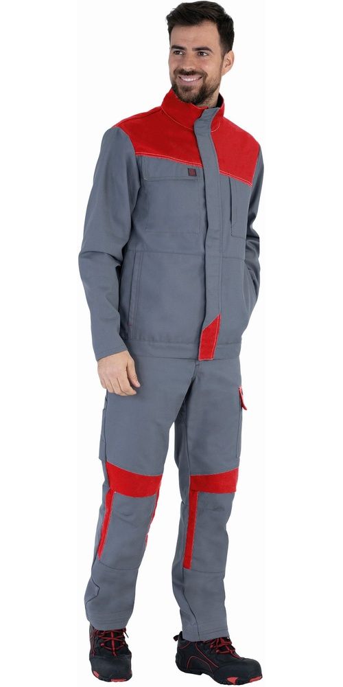 LafontJackeGrenat3COLUPMineralGreyRed-XS