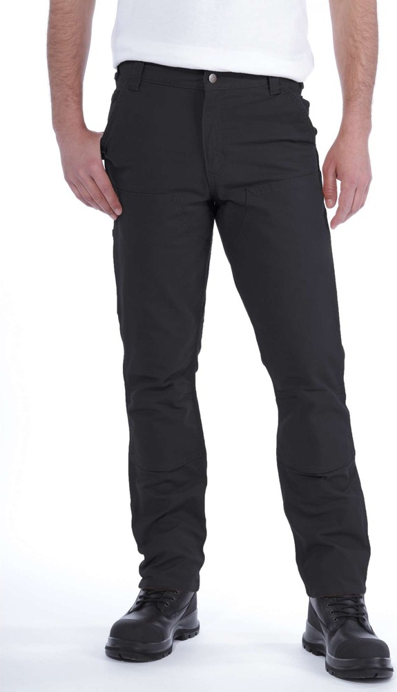 CarharttHerrenHoseStretchDuckDoubleFrontBlack CarharttHerrenHoseStretchDuckDoubleFrontBlack
