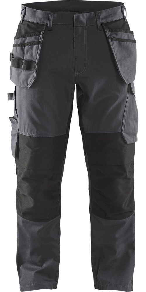 BlklderArbeitshoseServicemitStretchundWerkzeugtaschen14961330MittelgrauSchwarz-C146