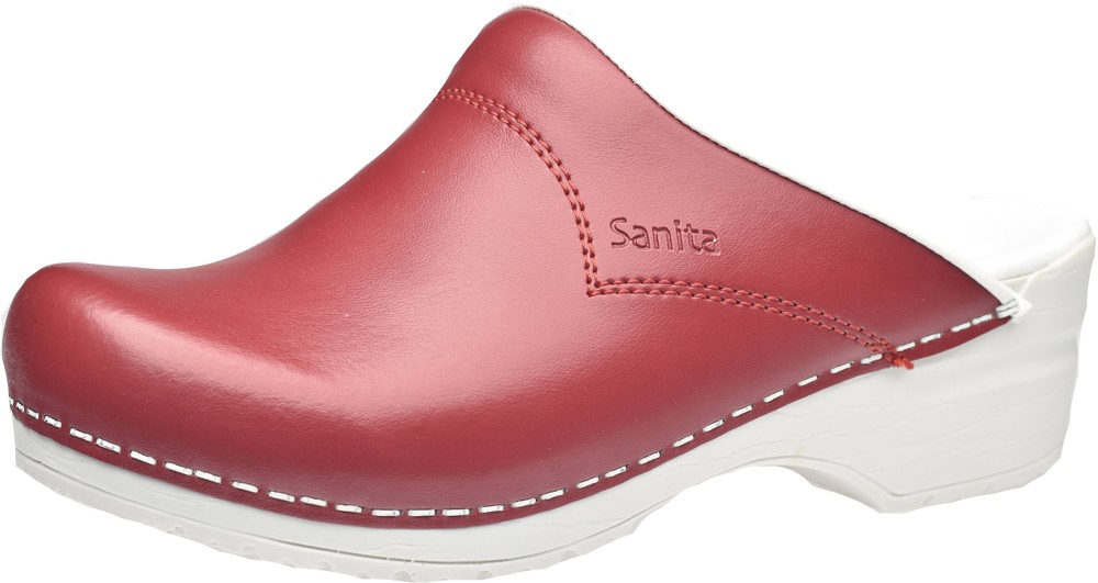 SanitaClogsHerrenSandalenPastelRed