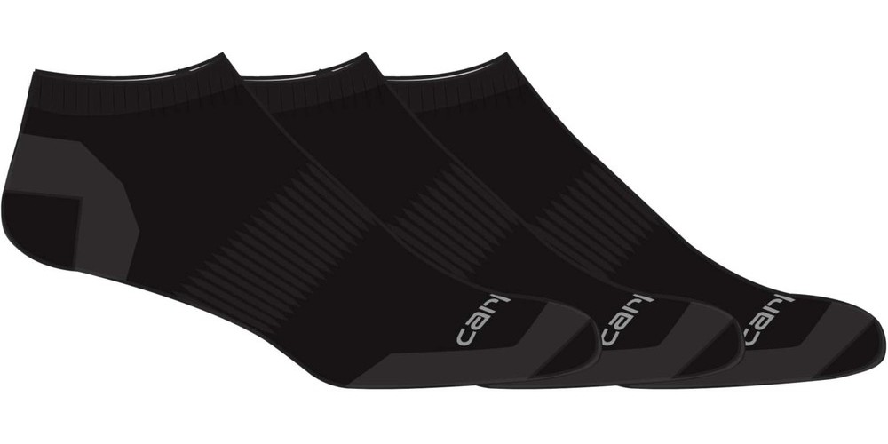 CarharttCottonBlendLowCutSock3PackBlack