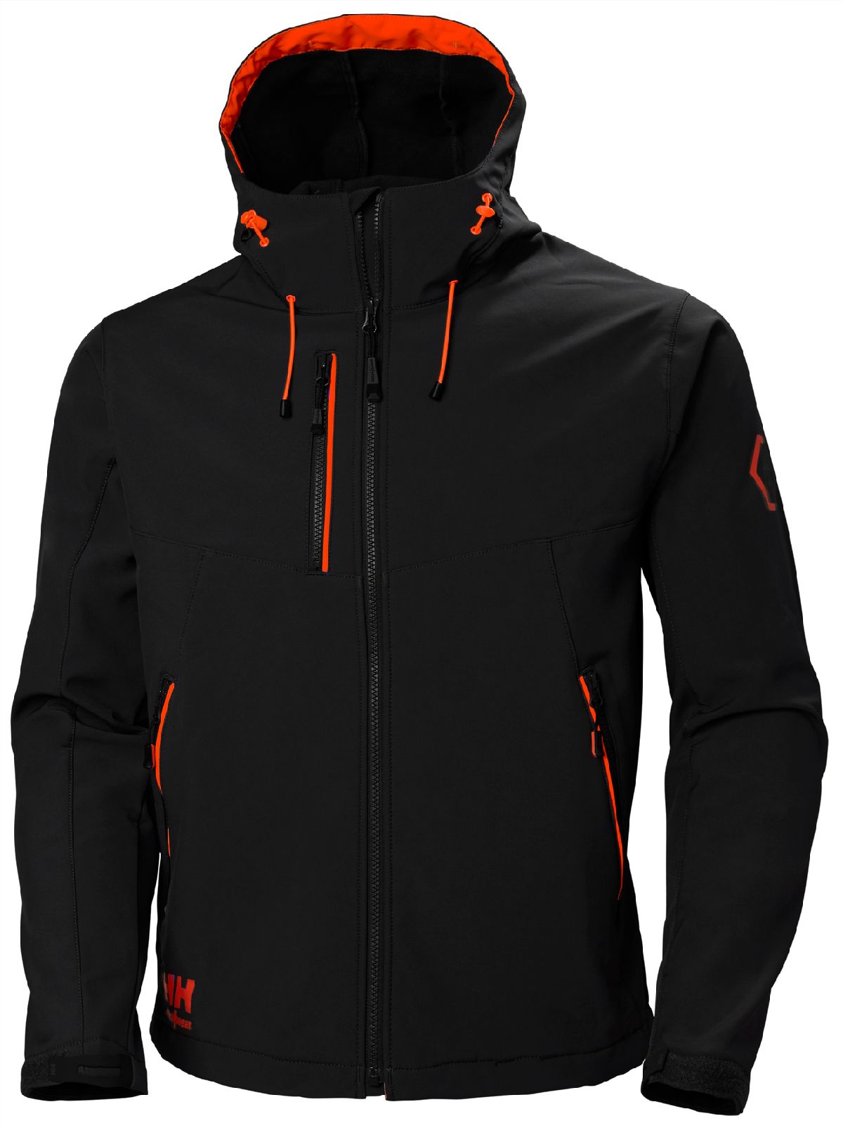 HellyHansenJacke74140ChelseaEvoHoodedSoftshellJacket990Black