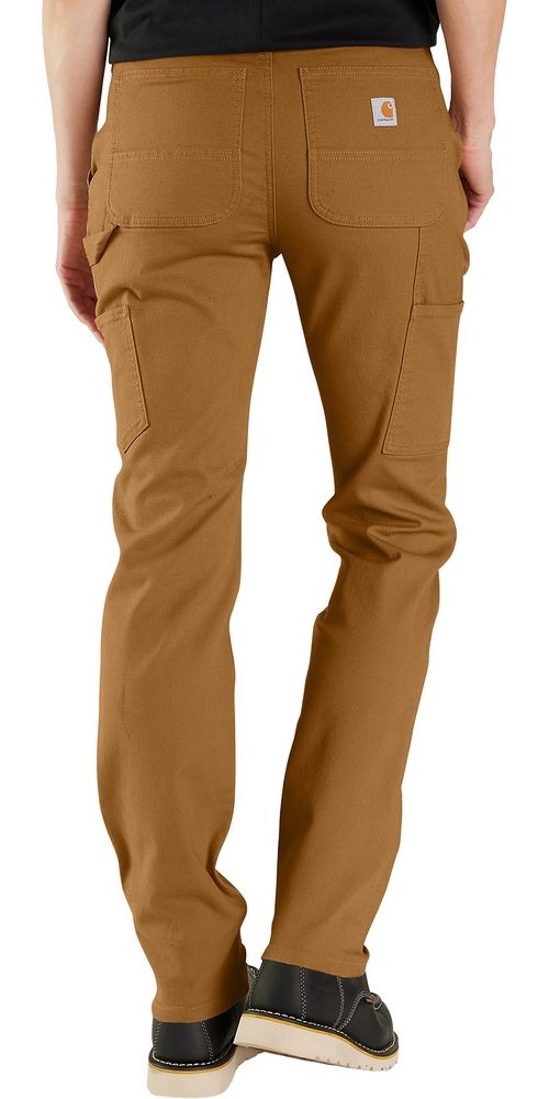 CarharttDamenHoseRelaxedFitCanvasWorkPant105113CarharttBrown-W10REG
