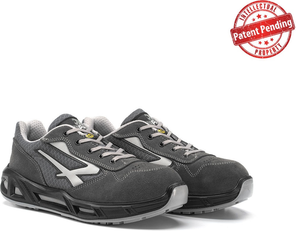 U-PowerSicherheitsschuheHalbschuhePushCarpetEsdS1PSrcRC20056Schwarz-35