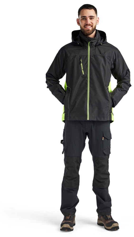 BlklderArbeitsjackeShellJacke47901977SchwarzHighVisGelb-4XL