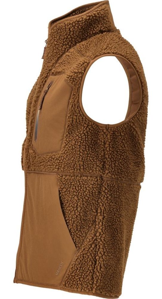 MascotFaserpelzWestemitReiverschlussCustomized22465-682Nussbraun-XXL