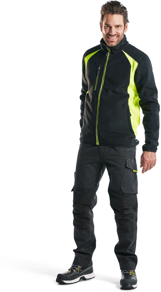 BlklderArbeitshoseServicemitStretch14951330SchwarzHighVisGelb-C146