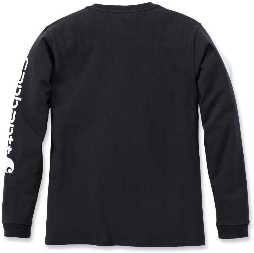 CarharttDamenT-ShirtWorkwearLogoLST-ShirtBlack CarharttDamenT-ShirtWorkwearLogoLST-ShirtBlack
