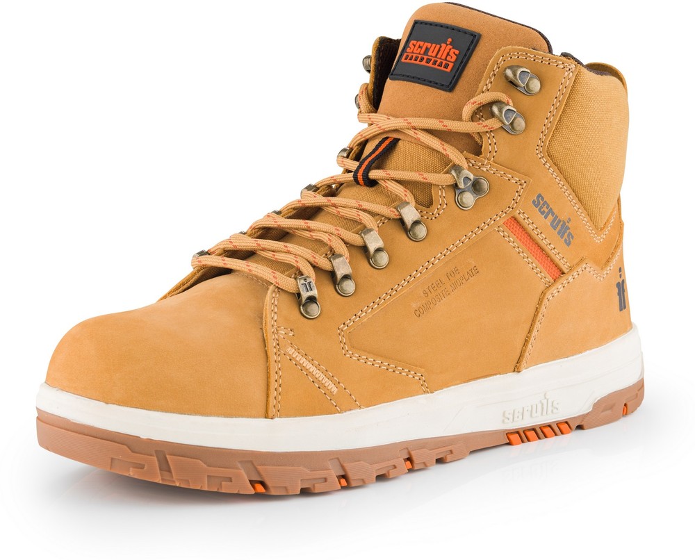 ScruffsSicherheitsschuheSicherheitsstiefelNevis-Hellbraun