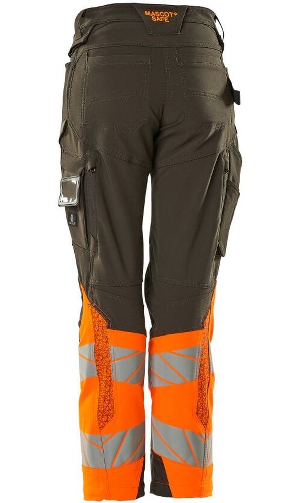 MascotDamenHosemitKnietaschenAccelerateSafe19178-511DunkelanthrazitHi-visOrange-C3476