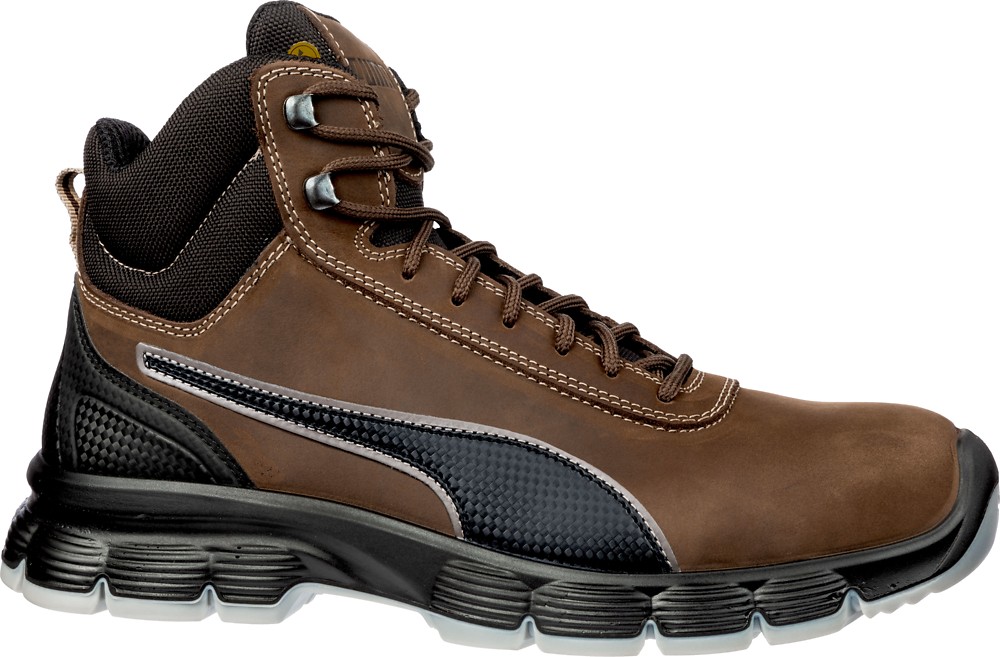 PumaSafetySicherheitsschuhCondorBrownMidS3ESDSRCSchwarzBraun