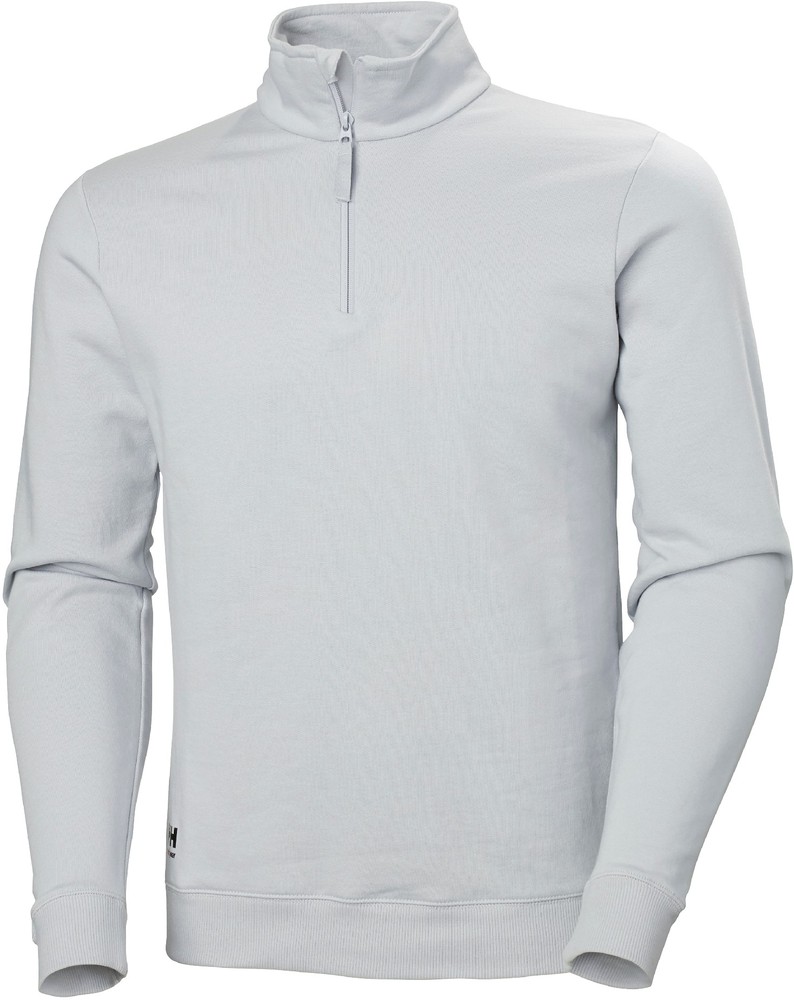 HellyHansenClassicHalfZipSweatshirtGreyFog-XS
