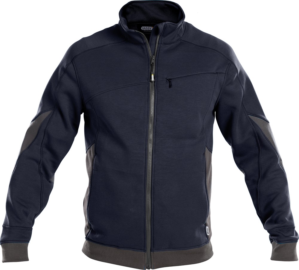 DassySweatshirtVeloxCOPES86NachtblauAnthrazitgrau