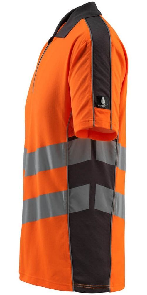MascotPolo-ShirtMurtonSafeSupreme50130-933Hi-visOrangeDunkelanthrazit-XXL