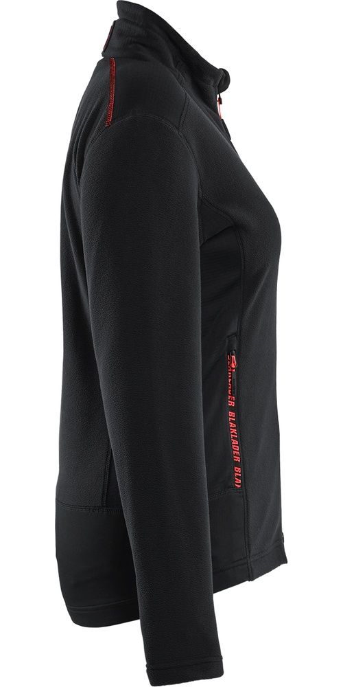 BlklderDamenArbeitsjackeMicrofleece-Jacke47661010SchwarzRot-L