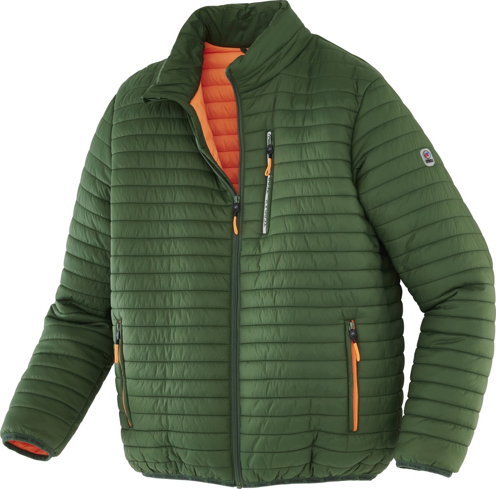 TerraxWorkwearHerrenSteppjackeForstgrn-Orange-S