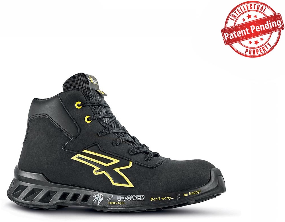 U-PowerSicherheitsschuheHochschuheNelsonEsdS3CiSrcRV10214Schwarz-35