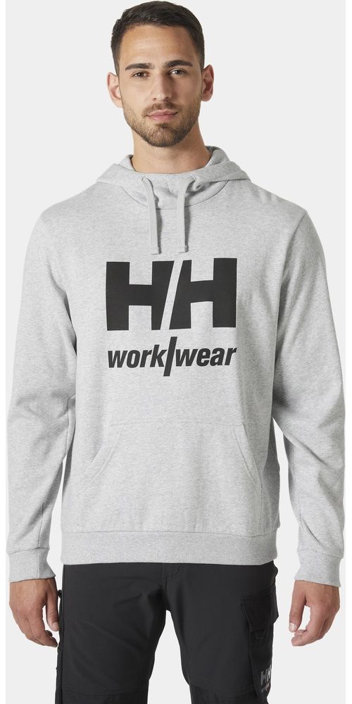 HellyHansenHoodieClassicLogo79284931LightGreyMelange-XS