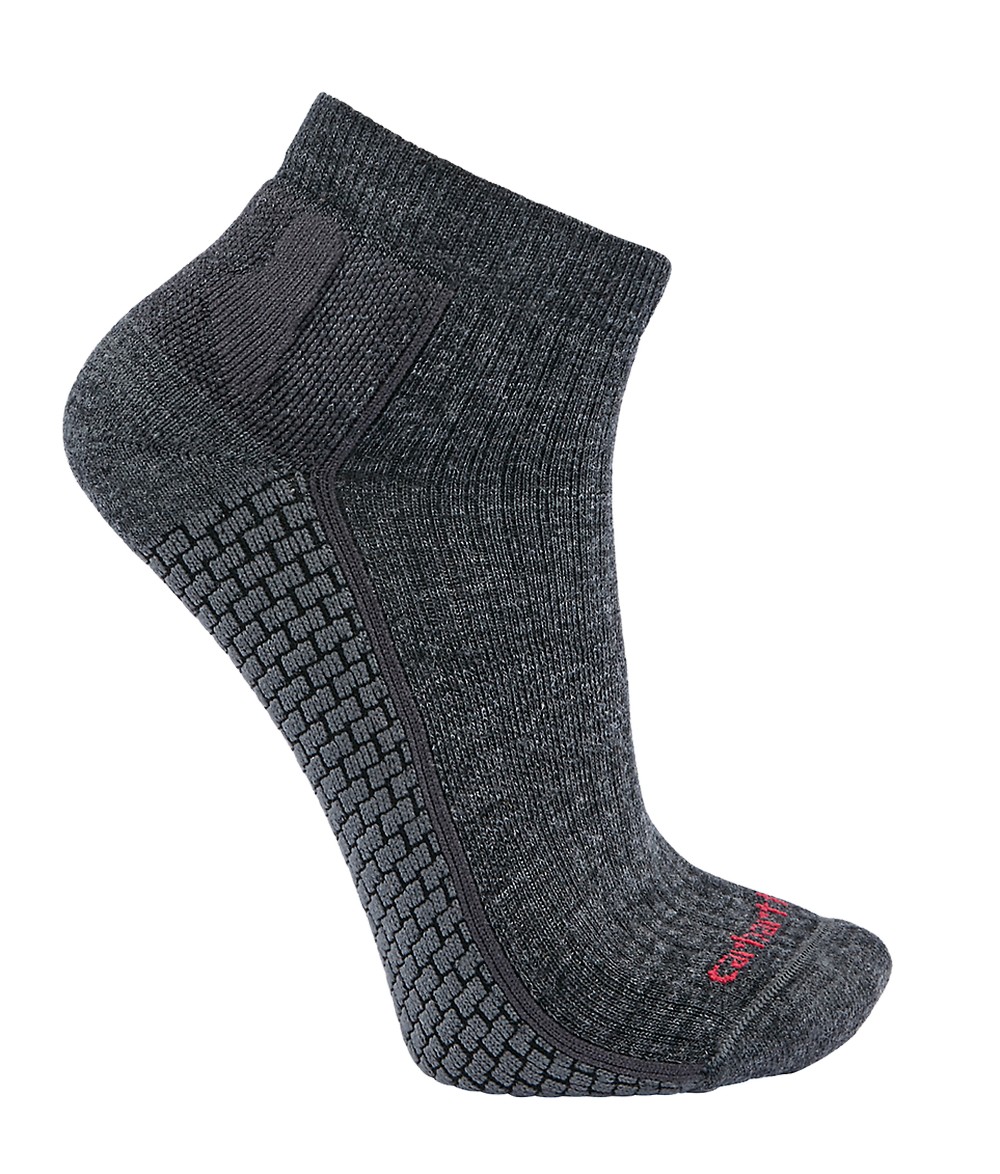 CarharttDamenSockenSynthetic-MerinoWoolQuarterSockCarbonHeather