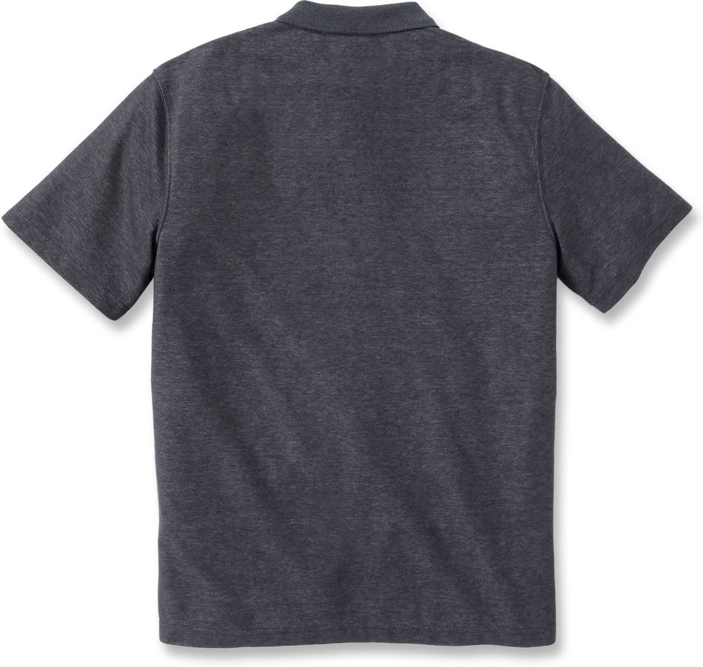 CarharttMidweightSSPocketPolo106685CarbonHeather-XXL