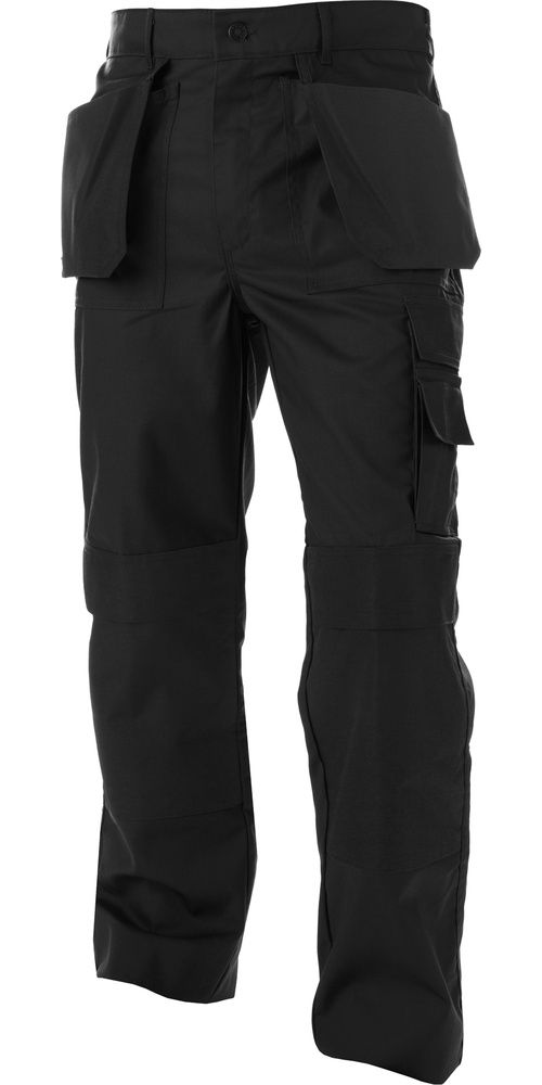 BasicLineZweifarbigeMultitaschen-BundhoseMitKniepolstertaschenSeatonSchwarz-42