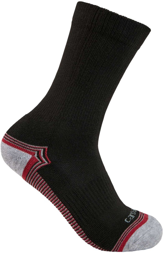 CarharttForceMidweightCrewSock3PackBlack