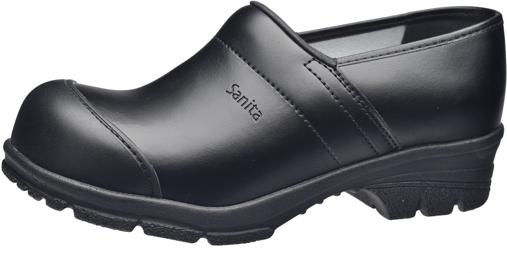 SanitaHerrenSicherheitsclogSBSan-Wood-SbClosedBlack