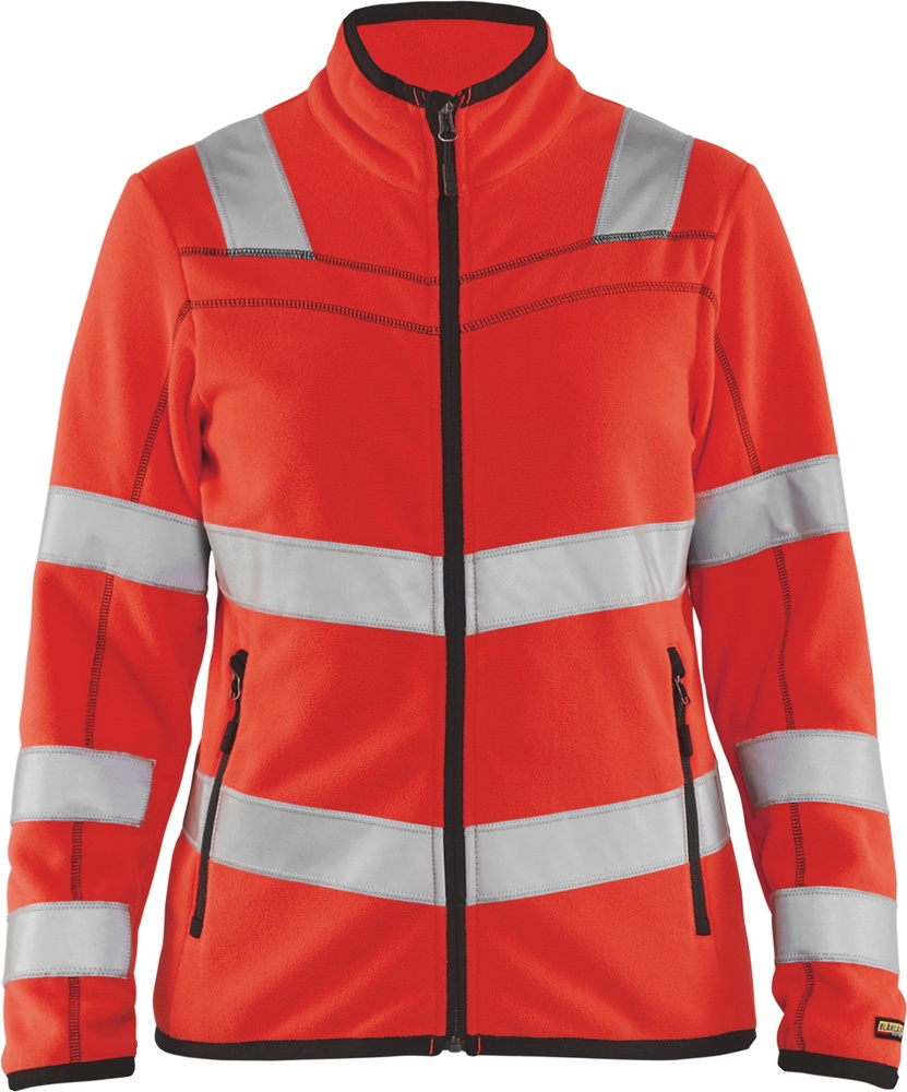 BlklderDamenArbeitsjackeHighVisMicrofleeceJacke49661010Rot-L