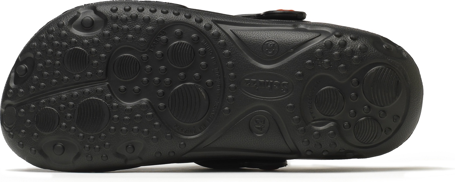 SchuzzSchuzzHerrenClogBadeschuheGlobuleHommeuniNoirSchwarz-42